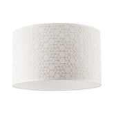 Hectarul - Plafoniera alba din textil 40cm Galance Brilliant