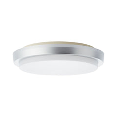 Plafoniera alba rotunda din plastic Devora LED 28 cm Brilliant
