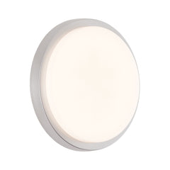 Plafoniera alba rotunda din plastic Devora LED 28 cm Brilliant