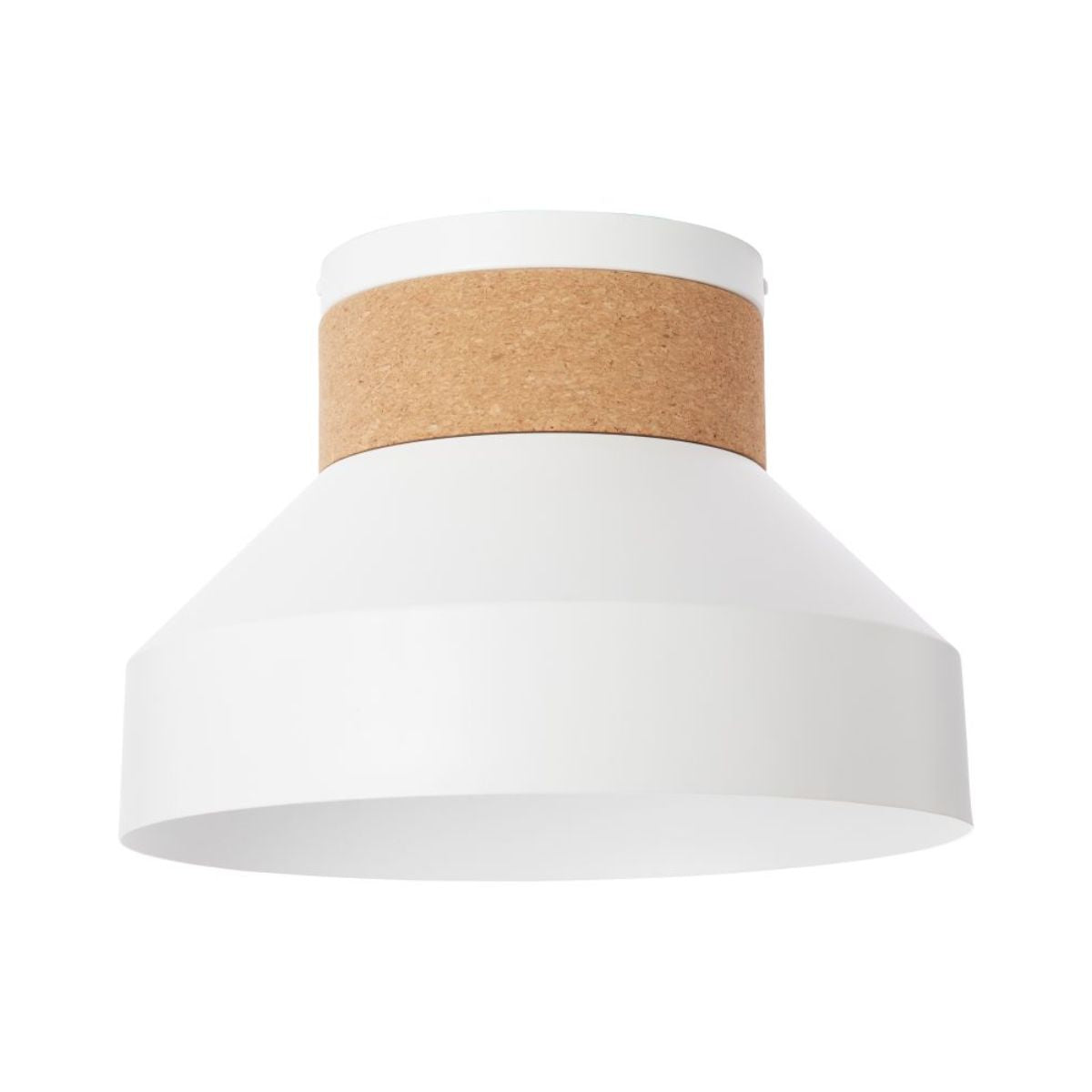 Plafoniera alb/maro 36cm Moka Brilliant, 1, hectarul.ro