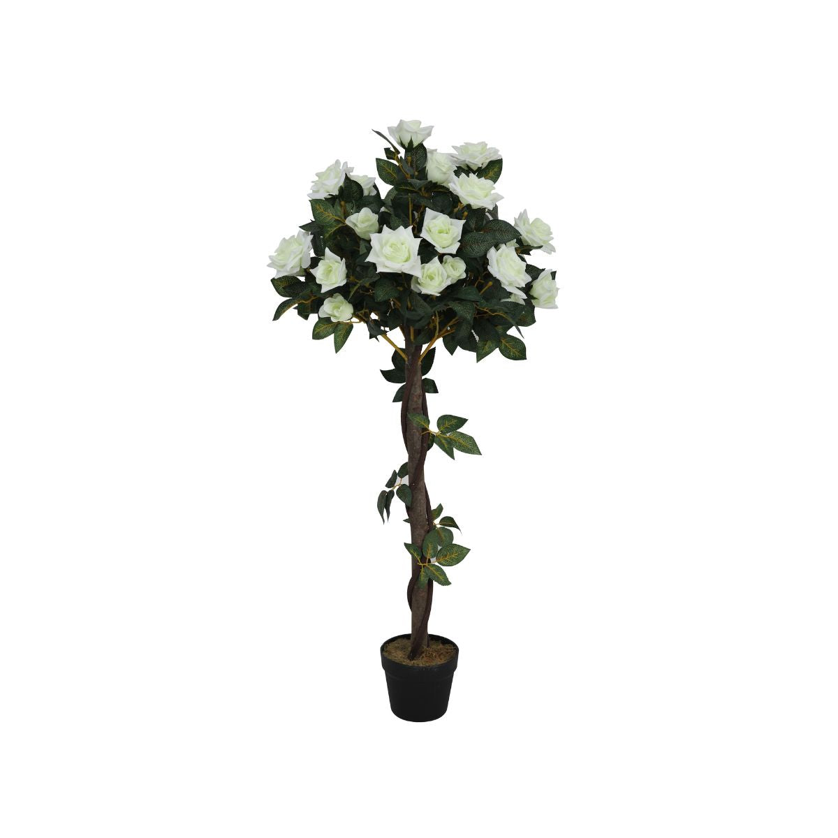 Planta artificiala 120 cm Trandafir, 1, hectarul.ro