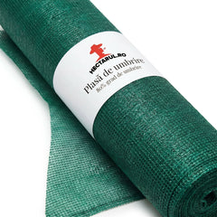 Plasă de umbrire HECTARUL, tratată UV, grad de umbrire 80%, 1.5 x 50 m, verde