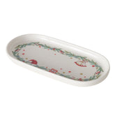 Hectarul - Platou de servire 22 cm din ceramica Craciun Florenza Boltze