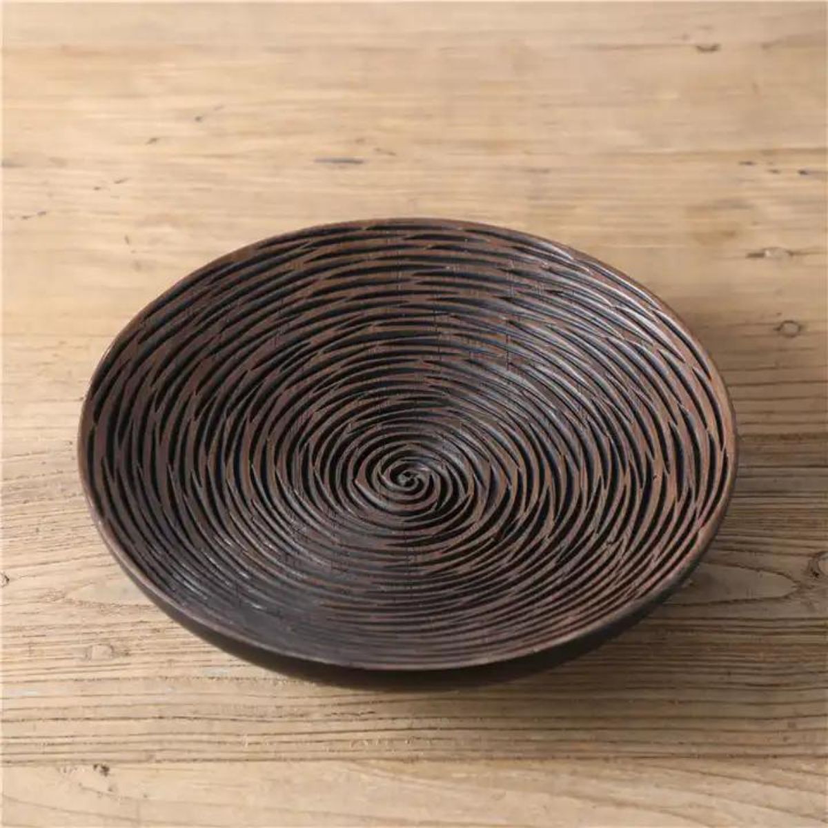 Platou decorativ din polirasina 39 cm Yazhi, 1, hectarul.ro