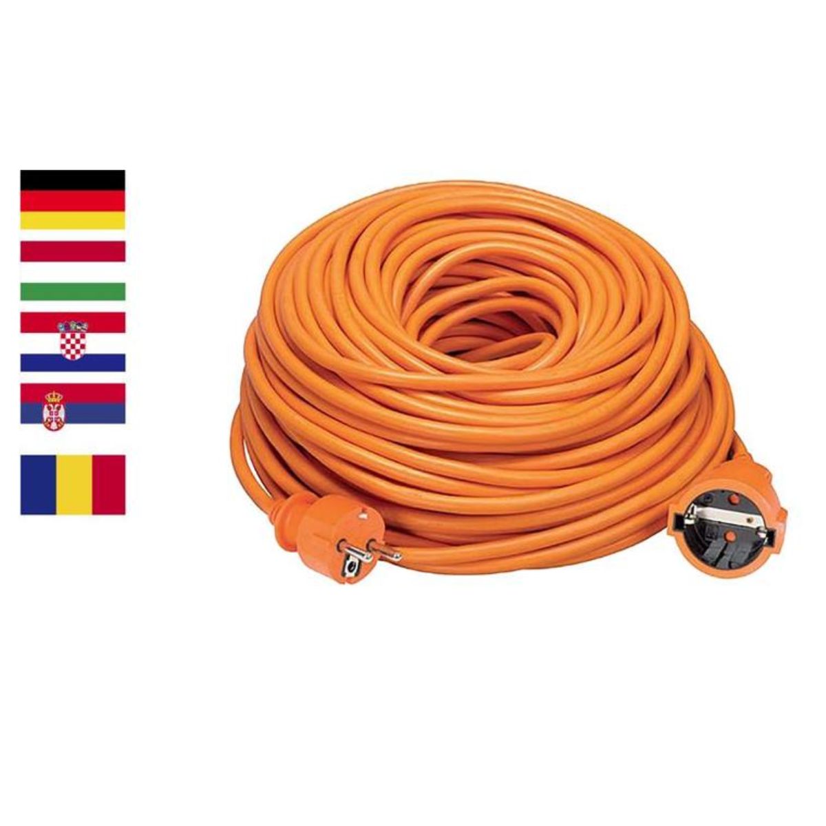 Prelungitor cablu DG-YDB01, 10 metri, 1 priza, 1, hectarul.ro