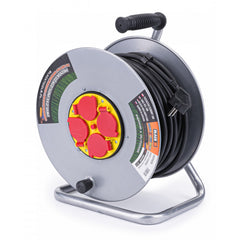 Prelungitor pe rola cu tambur 50 m, 3X2.5, Powermat, 59002