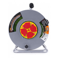 Prelungitor pe rola cu tambur 50 m, 3X2.5, Powermat, 59002