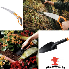 Promotie Fierastrau de mana, pentru casa si gradina SW48 + Plantator Solid Fiskars
