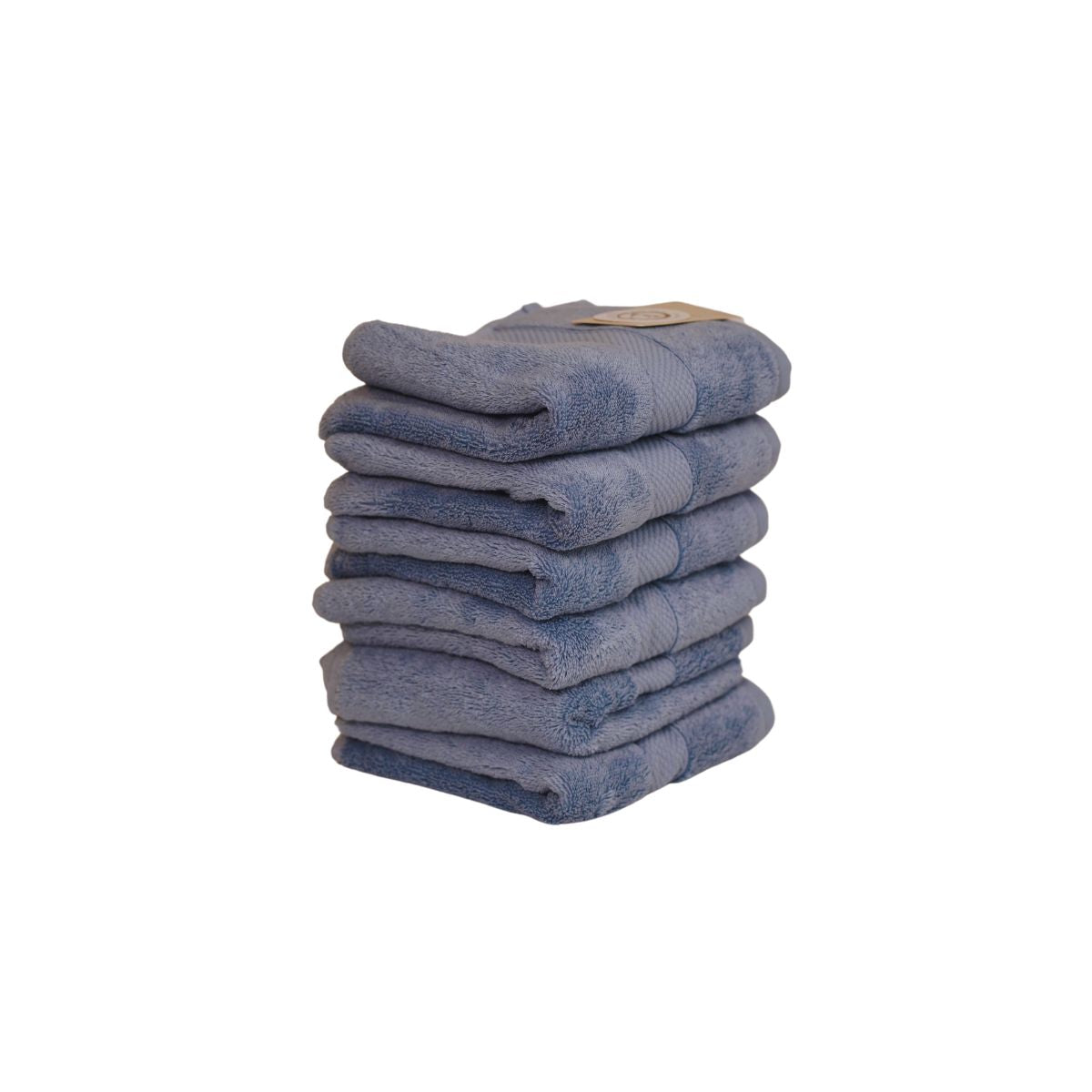 Prosop de baie din bumbac 100%, 41x76 cm, Densitate 650 gr/m², Maisonette Loft, indigo, 1, hectarul.ro