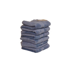 Prosop de baie din bumbac 100%, 41x76 cm, Densitate 650 gr/m², Maisonette Loft, indigo