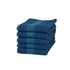 Prosop de baie din bumbac 100%, 50x100 cm, Densitate 460 gr/m², Maisonette Classy, bleu inchis