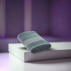 Prosop de baie din bumbac 100% 50x100 cm, Densitate (gr/m2) 460, Maisonette Classy, verde menta