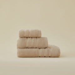 Prosop de baie din bumbac 100%, 50x100 cm, Densitate 500 gr/m², Maisonette Micro Touch, bej