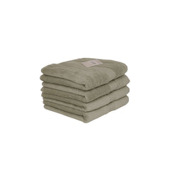 Prosop de baie din bumbac 100%, 50X100 cm, Densitate 550 gr/m², Maisonette Pure, verde oliv