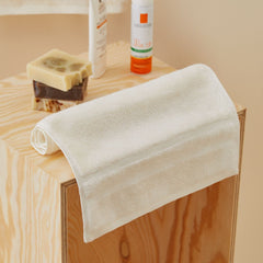 Prosop de baie din bumbac 100% 70x140 cm, Densitate 500 gr/m², Maisonette Micro Touch, crem ivory