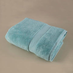 Prosop de baie din bumbac 100%, 76x147 cm, Densitate 700 gr/m², Maisonette Loft, turcoaz