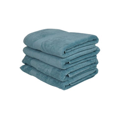 Prosop de baie din bumbac 100%, 90X150 cm, Densitate 550 gr/m², Maisonette Pure, bleu