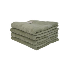 Prosop de baie din bumbac 100%, 90X150 cm, Densitate 550 gr/m², Maisonette Pure, verde oliv