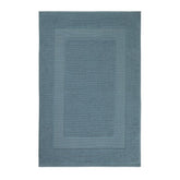 Hectarul - Prosop de baie din bumbac 100%, pentru picioare, 60X95 cm, Densitate 1000 gr/m², Maisonette Pure Tubemat, bleu