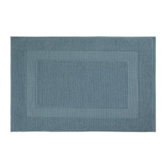 Prosop de baie din bumbac 100%, pentru picioare, 60X95 cm, Densitate 1000 gr/m², Maisonette Pure Tubemat, bleu
