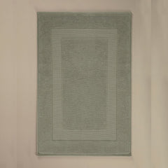 Prosop de baie din bumbac 100%, pentru picioare, 60X95 cm, Densitate 1000 gr/m², Maisonette Pure Tubemat, verde oliv