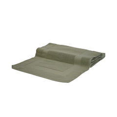 Prosop de baie din bumbac 100%, pentru picioare, 60X95 cm, Densitate 1000 gr/m², Maisonette Pure Tubemat, verde oliv