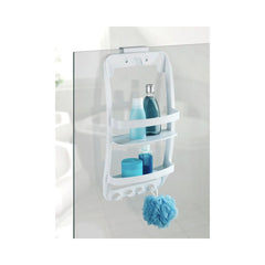 Raft alb pentru usa / perete, 54,5 x 26 cm, din plastic, Universal Wenko