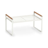 Hectarul - Raft pentru bucatarie, alb, din metal si lemn, 34,5 cm, All-Purpose Rack Zeller