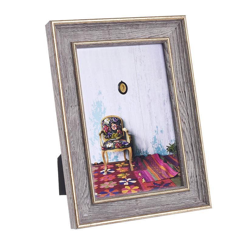 Rama foto cu design elegant gri 20x25 cm, 1, hectarul.ro