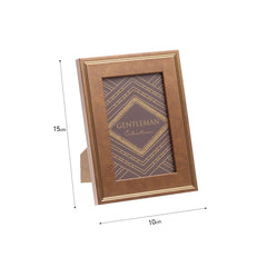 Rama foto eleganta maro/ auriu 10x15 cm
