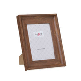 Hectarul - Rama foto eleganta maro/ lemn natural 13x18 cm