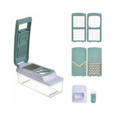 Hectarul - Razatoare cu spatiu de depozitare, alb cu verde, 32x12x15 cm INART