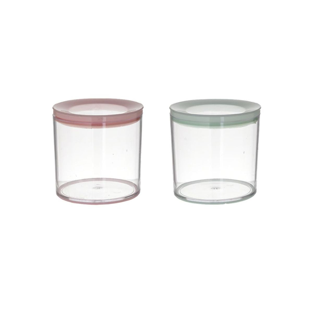 Recipient de depozitare alimente, 2 culori, 0,8l, 10x10x10,5, 1, hectarul.ro