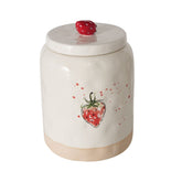 Hectarul - Recipient de depozitare din ceramica 26 cm Strawberry Boltze
