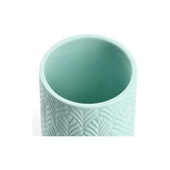 Recipient depozitare alimente verde-menta din ceramica cu capac, 720 ml, Φ10 x 15 cm Leaves Zeller