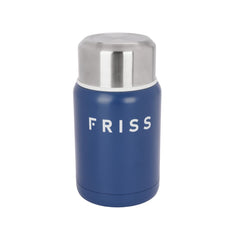 Recipient etans din inox pentru mancare 500 ml albastru Friss