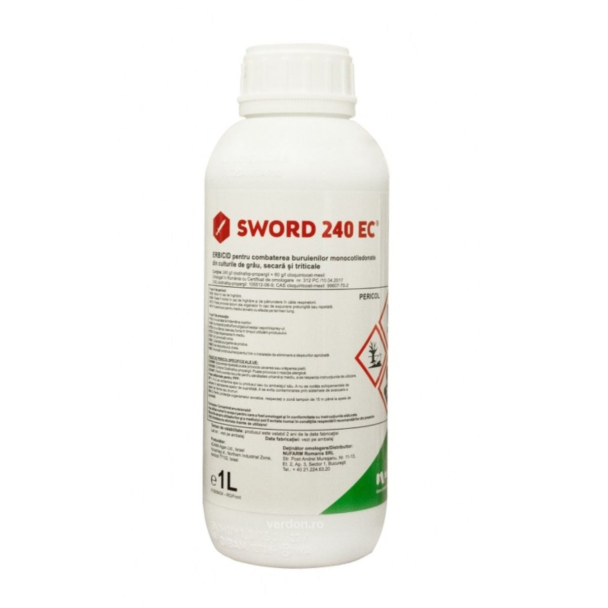 Erbicid SWORD 250 EC, pentru cereale paioase, 1 litru, 1, hectarul.ro