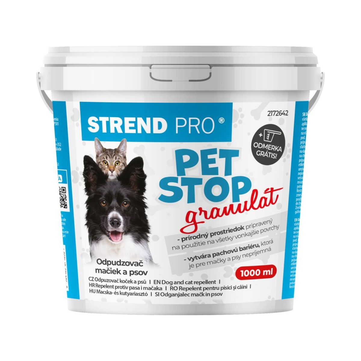Repelent granule pentru caini, pisici Strend Pro PET STOP, 1000 ml, 1, hectarul.ro