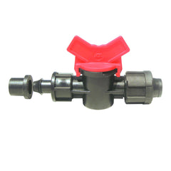 Robinet (minivana) Tub Ø16 cu dubla strangere + garnitura, PALAPLAST