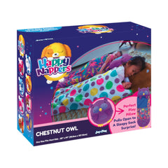 SAC DE DORMIT 2 IN 1 BUFNITA CHESTNUT, PLIABIL, PORTABIL,137X50CM, GRI, 3-8 ANI, WJ6141-D