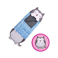 SAC DE DORMIT 2 IN 1 HUSKY KODIAK, PLIABIL, PORTABIL,137X50CM, GRI, 3-8 ANI, WJ6141-D