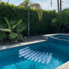 Saltea gonflabila 90x175x40 cm Sunnylife Tube Lilo Glitter