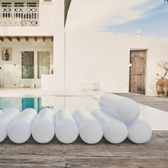 Saltea gonflabila 90x190x40 cm Sunnylife Tube Lilo White