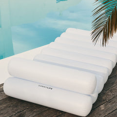 Saltea gonflabila 90x190x40 cm Sunnylife Tube Lilo White