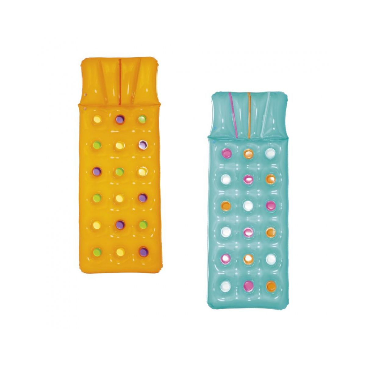 Saltea gonflabila Bestway Fashion Lounge 43014, 188x71 cm, culori mixte, 1, hectarul.ro