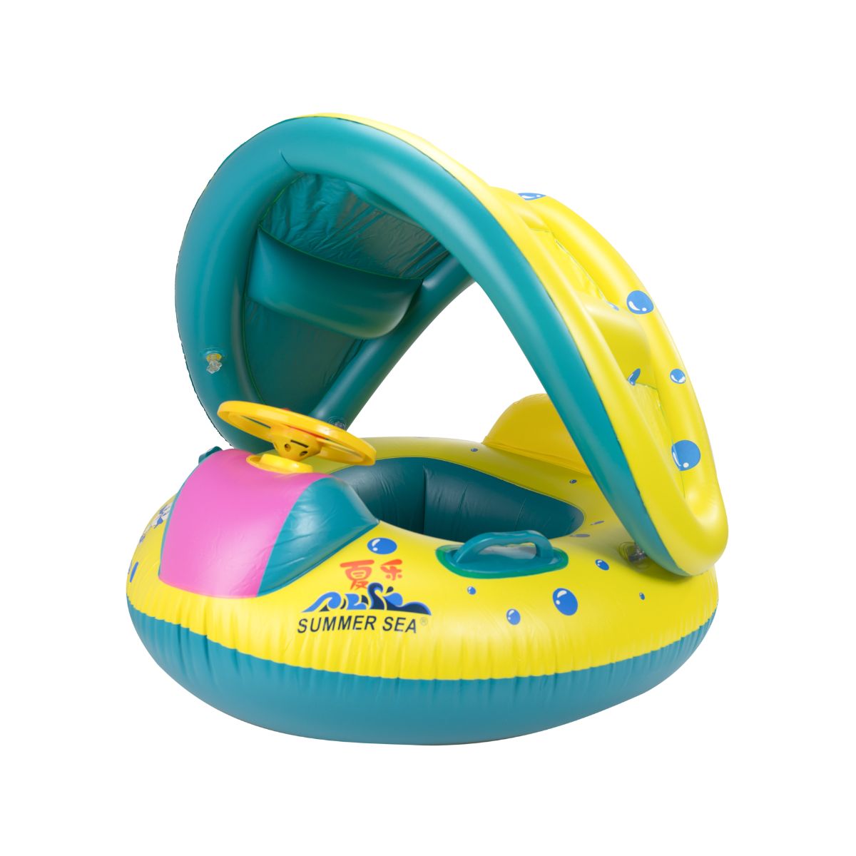 Saltea gonflabila cu acoperis, 65 x 73cm, 1, hectarul.ro