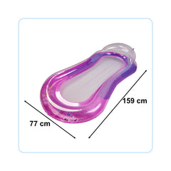 Saltea gonflabila mov, PVC, 160 x 84 cm