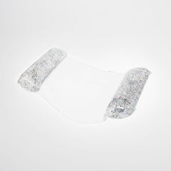 Saltea hamac pentru piscina 70x115x17 cm Sunnylife Glitter