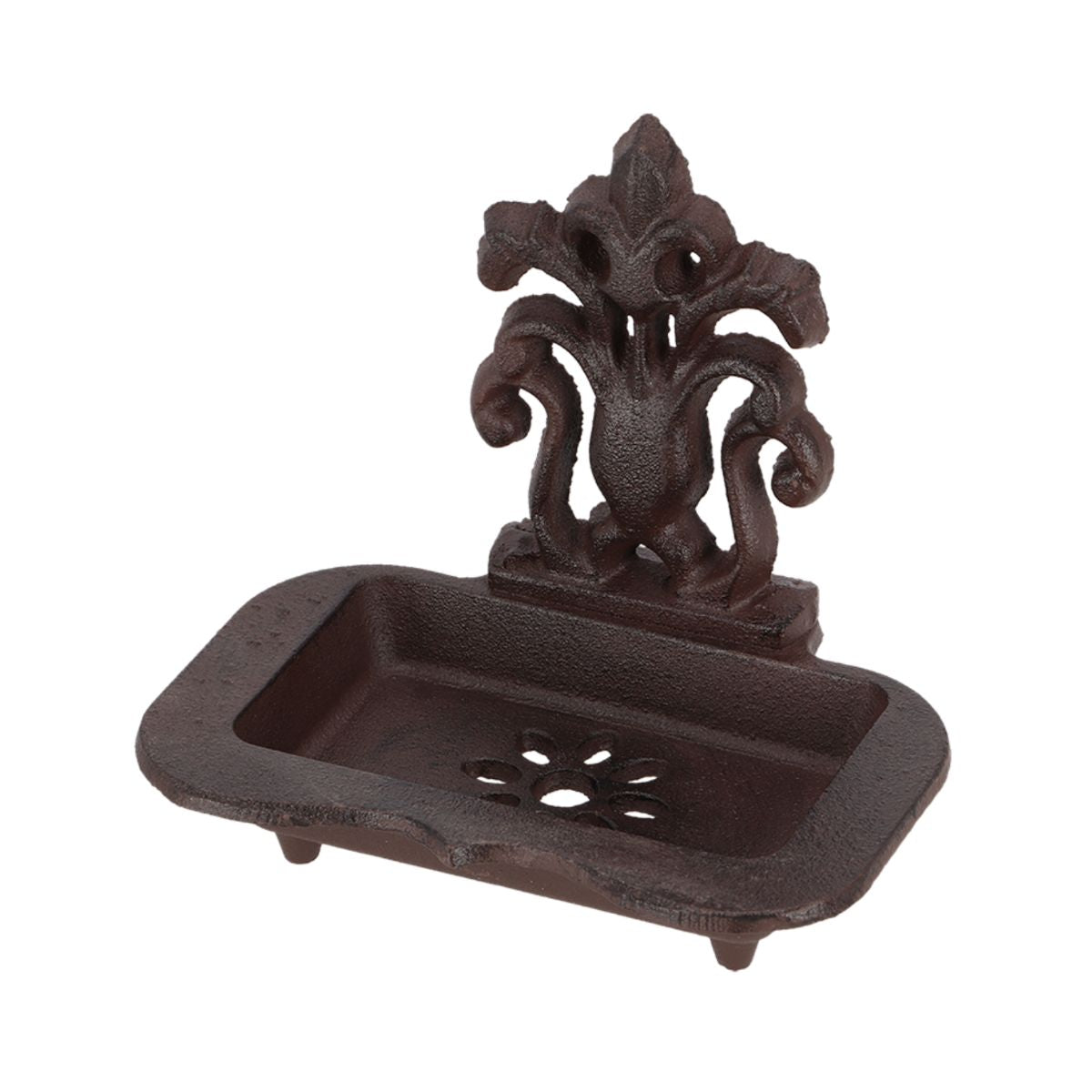 Savoniera de gradinarit din otel turnat Soap Dish Esschert Design, 1, hectarul.ro