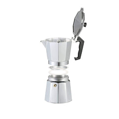 Espressor pentru aragaz, din aluminiu , capacitate 6 cesti , Grunberg GR494